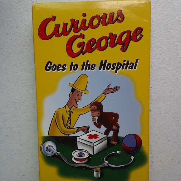 Curious George Goes to the Hospital VHS - Picture 1 of 5